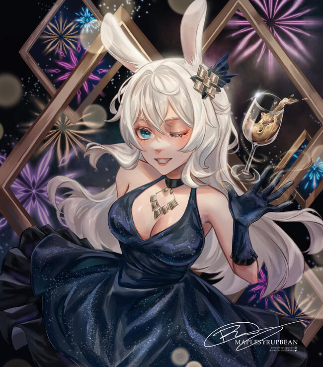 New Years Bunny