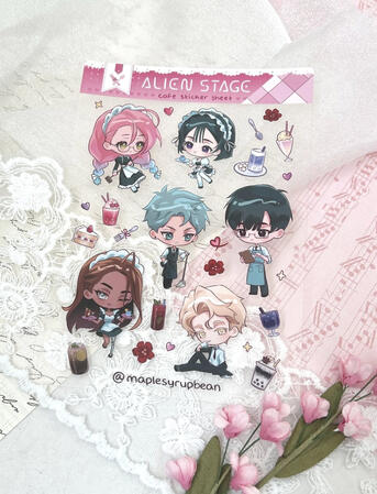 alnst sticker sheet